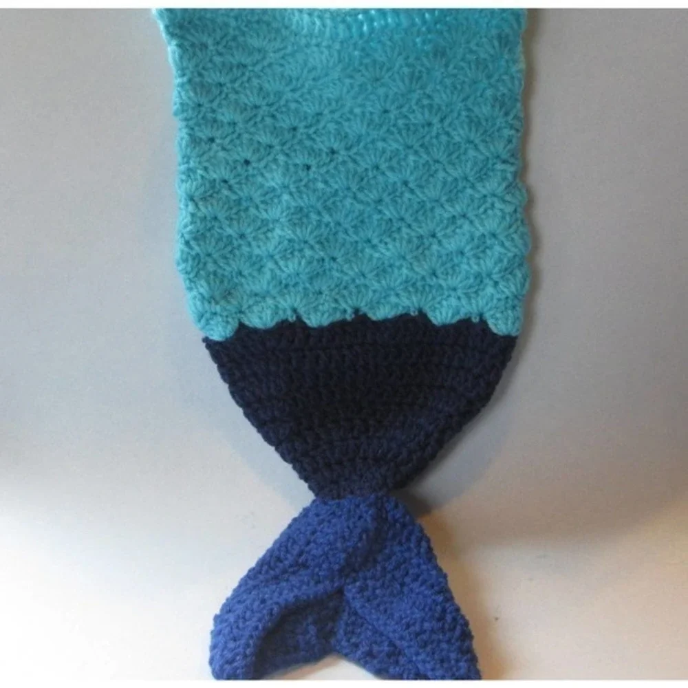 Mermaid Tail - Crochet‎ Tail Blanket For Babies